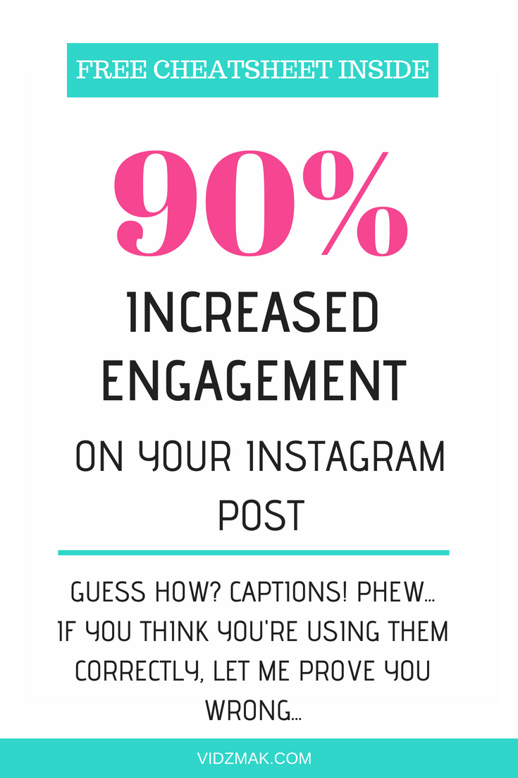 90% Increased Engagement on Instagram through Captions