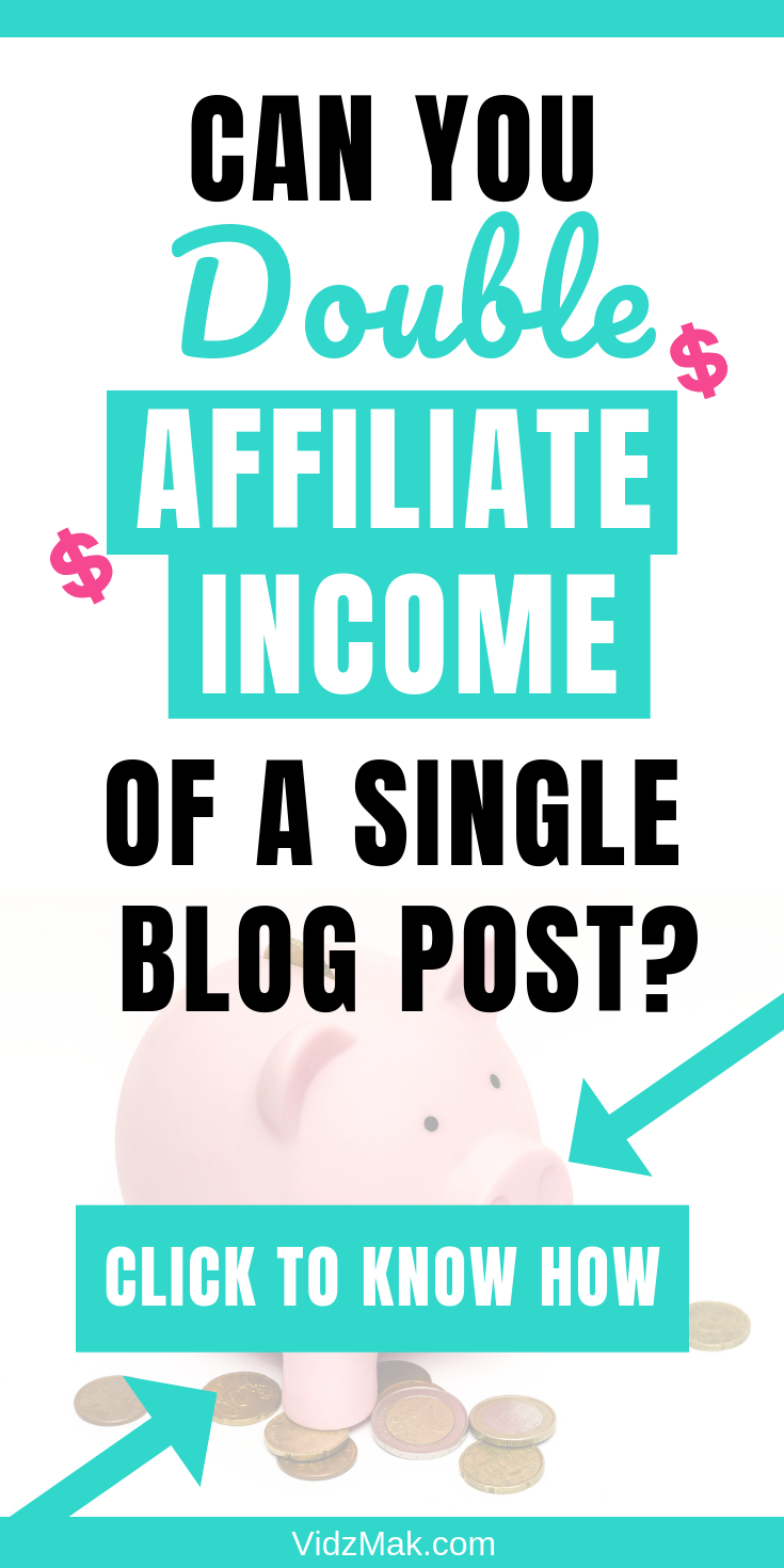 Do you want to double your affiliate sales? These simple tweaks to your blog posts will instantly double affiliate sales