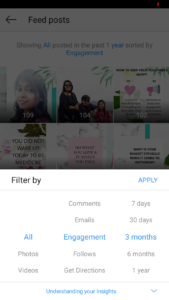 Instagram Feed Posts Filter