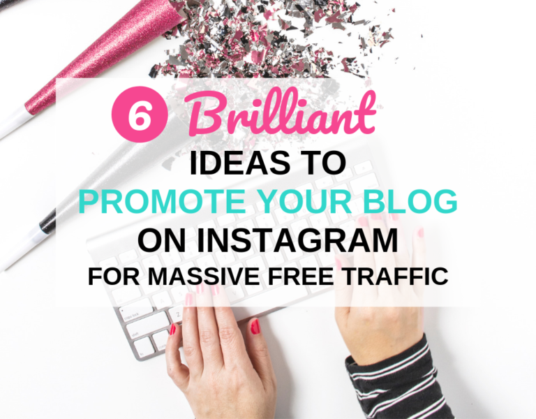 How to Promote Your Blog on Instagram for Massive Free Traffic