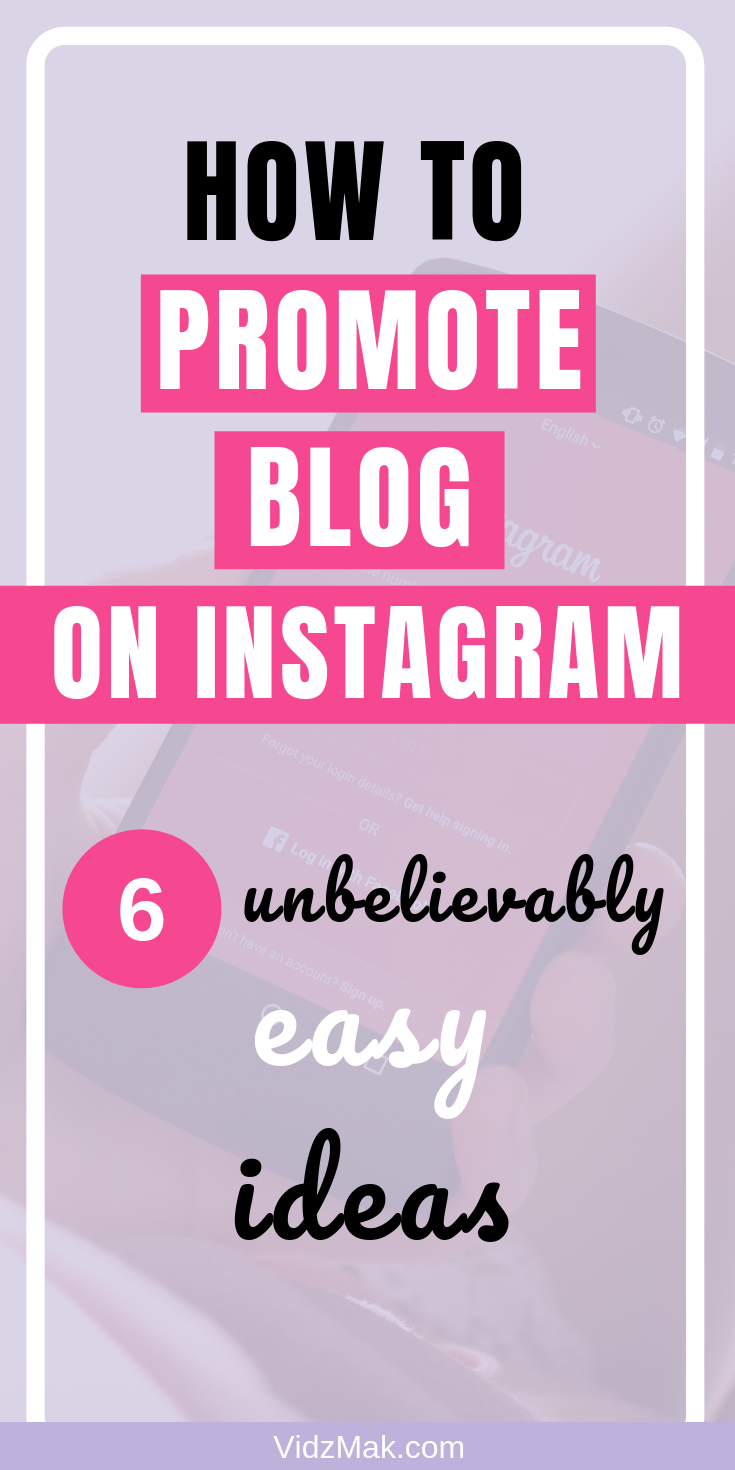 Blog promotion seems pretty difficult on Instagram, huh? Here are clear straight-forward ways to successfully promote your blog on Instagram and make your Instagram followers "Go, visit your website".