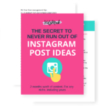 Instagram Post Ideas Swipe File