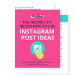 Instagram Post Ideas Swipe File