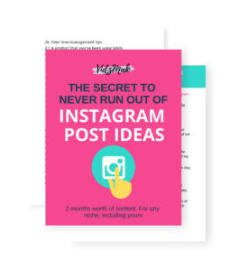 Instagram Post Ideas Swipe File