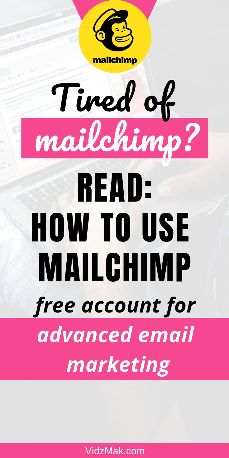 Want to use mailchimp but it is intimidating you? Here is a full free mailchimp guide about how to send email using mailchimp, mailchimp design hacks, free mailchimp course, how to use mailchimp for free and how to use mailchimp for newsletters. All questions answered under one roof. Go ahead and click on the image to read in detail.