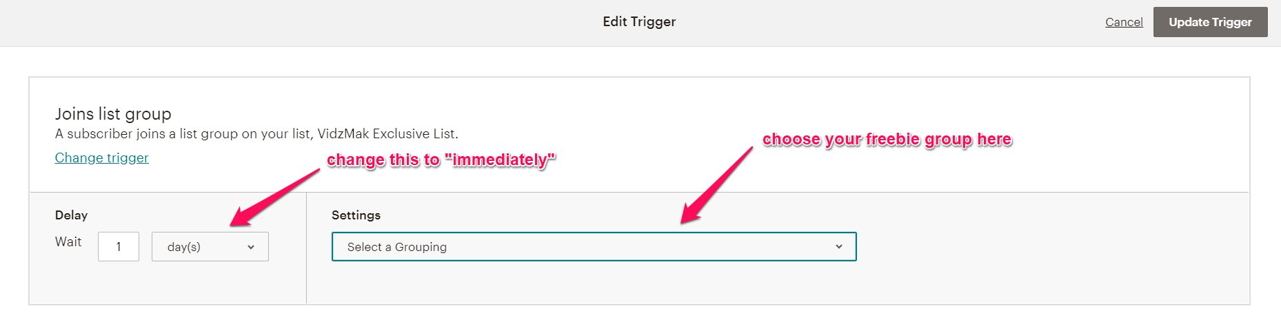 Creating automated emails in Mailchimp