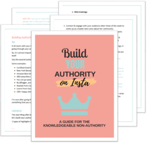 Build Your Authority Guide