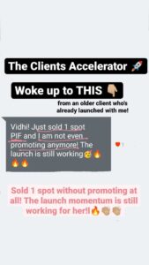 The Clients Accelerator