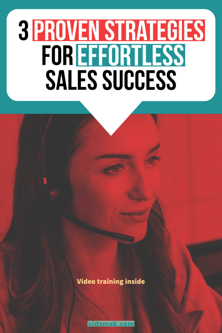 How to make Effortless Sales