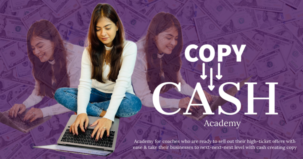 Copy to Cash💰 Academy Branding