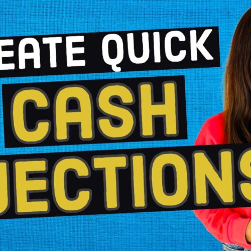 How to create quick cash injections in your business (Increase your monthly baseline income as soon as TODAY!)