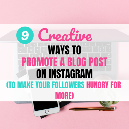 Promote Blog Post on Instagram
